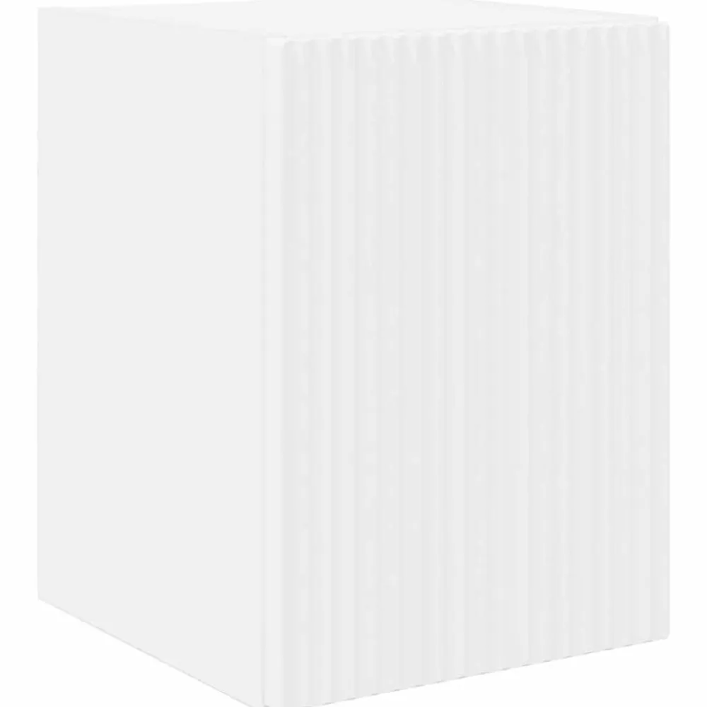 Meubles Tv-vidaXL Meuble TV mural 30 x 31 x 40 cm Bois d'ingénierie Blanc