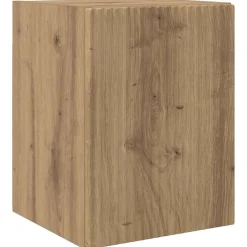 vidaXL Meuble TV mural Chêne artisan 30 x 31 x 40 cm Bois d'ingénierie