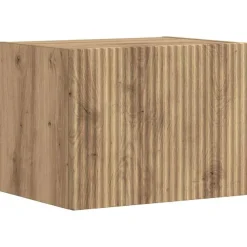 vidaXL Meuble TV mural Montage mural Chêne artisan 39 x 31 x 29,5 cm