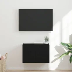 vidaXL Meuble TV mural 59,5 x 31 x 40 cm Bois d'ingénierie
