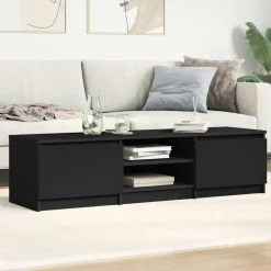 vidaXL Meuble TV 140x40x35,5 cm Bois d'ingénierie