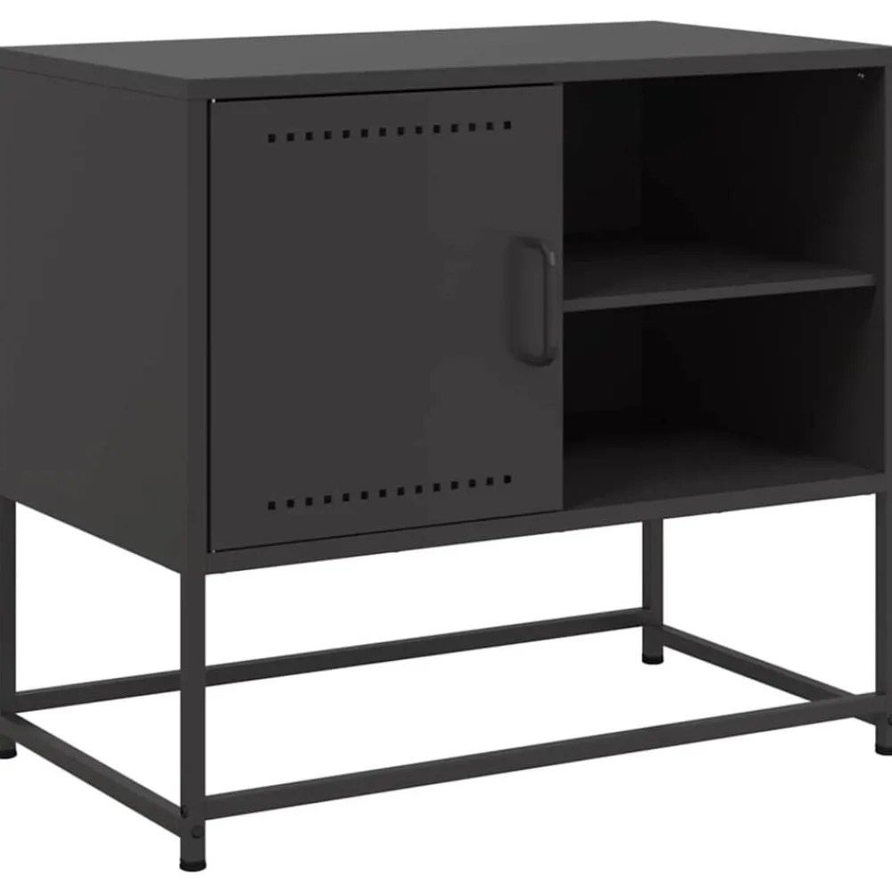 vidaXL Meuble TV 68x39x60,5 cm acier