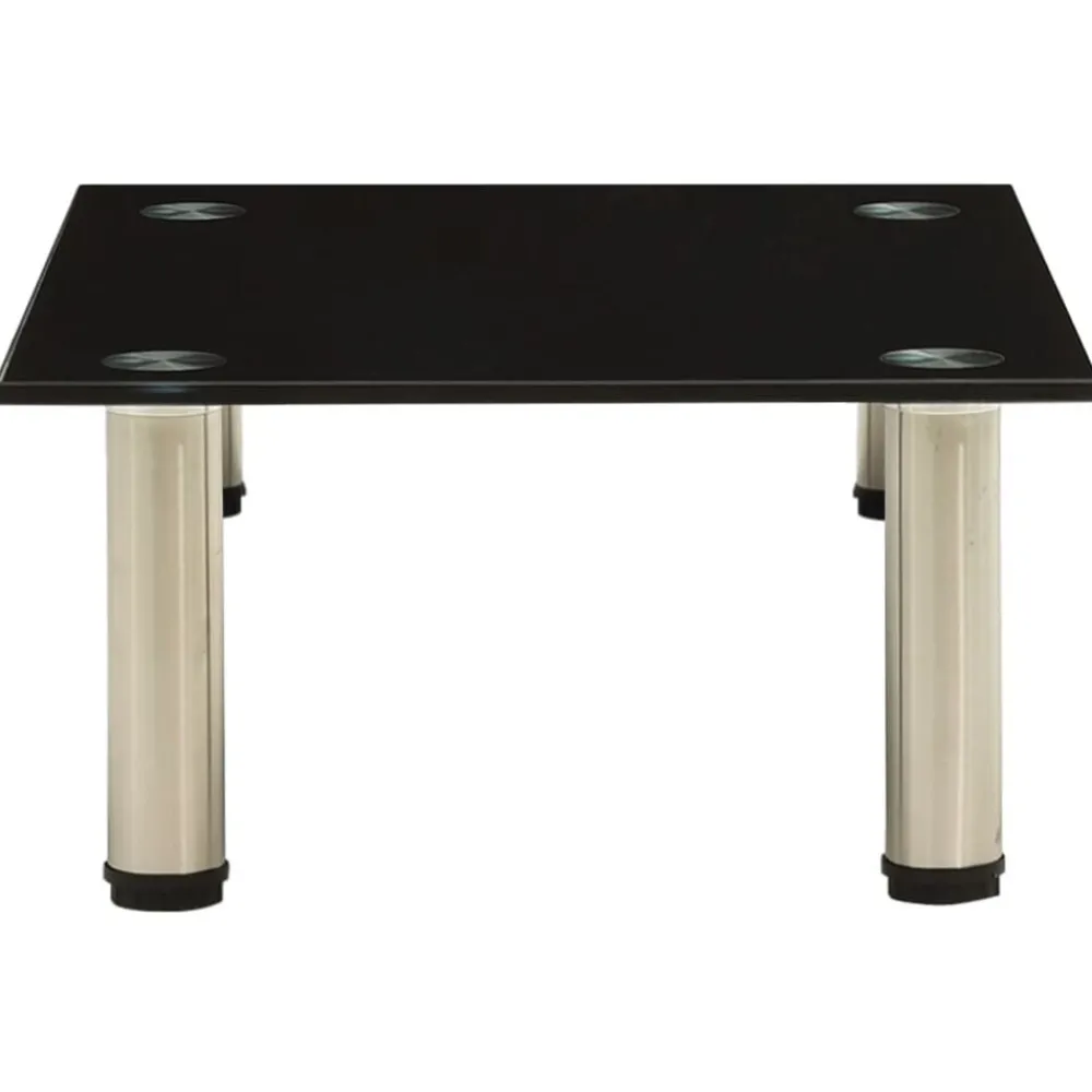 Meubles Tv-vidaXL Meuble TV 40x35x17 cm Verre trempé Noir