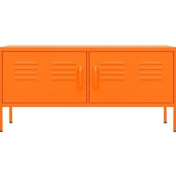 vidaXL Meuble TV 105x35x50 cm Acier