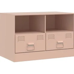 vidaXL Meuble TV 67x39x44 cm acier