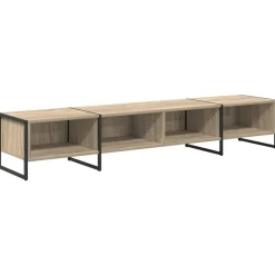 vidaXL Meuble TV Sonoma 170,5 x 36 x 30,5 cm Bois d'ingénierie