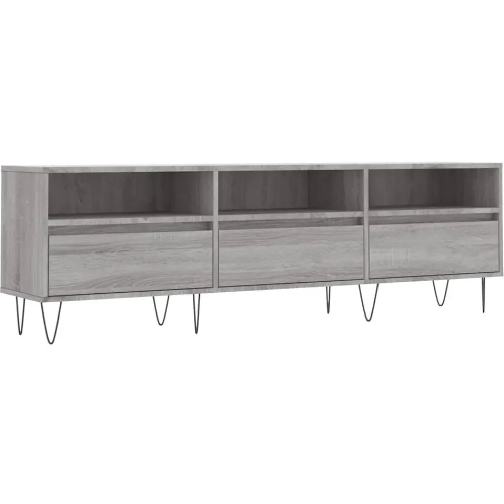 vidaXL Meuble TV 150x30x44,5 cm bois d'ingénierie
