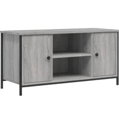 Meubles Tv-vidaXL Meuble TV 100x40x50 cm Bois d'ingénierie Sonoma gris