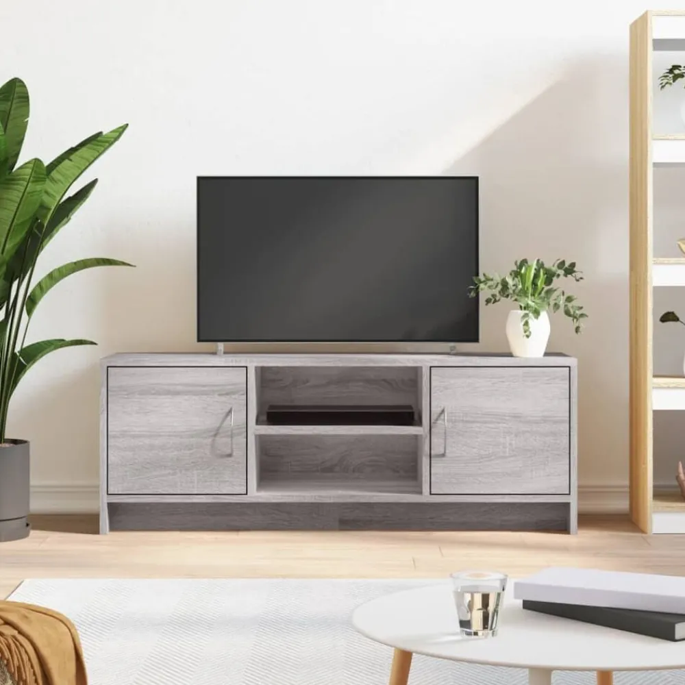 vidaXL Meuble TV 102x30x37,5 cm bois d'ingénierie