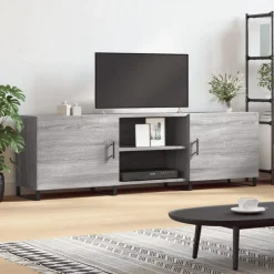 vidaXL Meuble TV 150x30x50 cm bois d'ingénierie