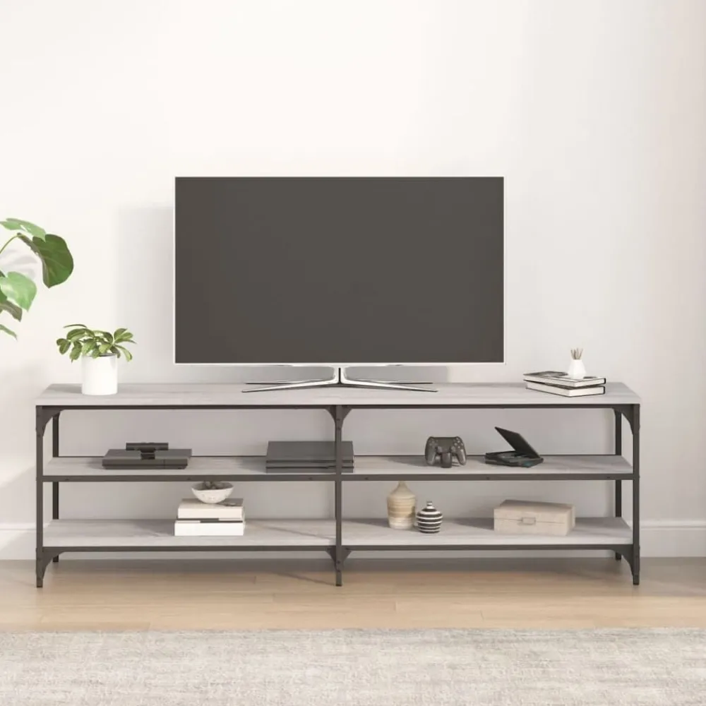 vidaXL Meuble TV 160x30x50 cm bois d'ingénierie