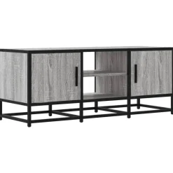 vidaXL Meuble TV 100x35x41 cm bois d'ingénierie et métal