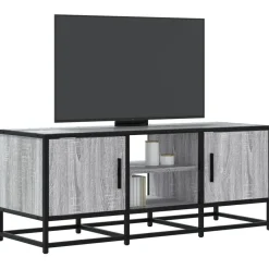 vidaXL Meuble TV 100x35x41 cm bois d'ingénierie et métal