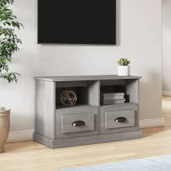Meubles Tv-vidaXL Meuble TV 80x35x50 cm bois d'ingénierie Sonoma gris