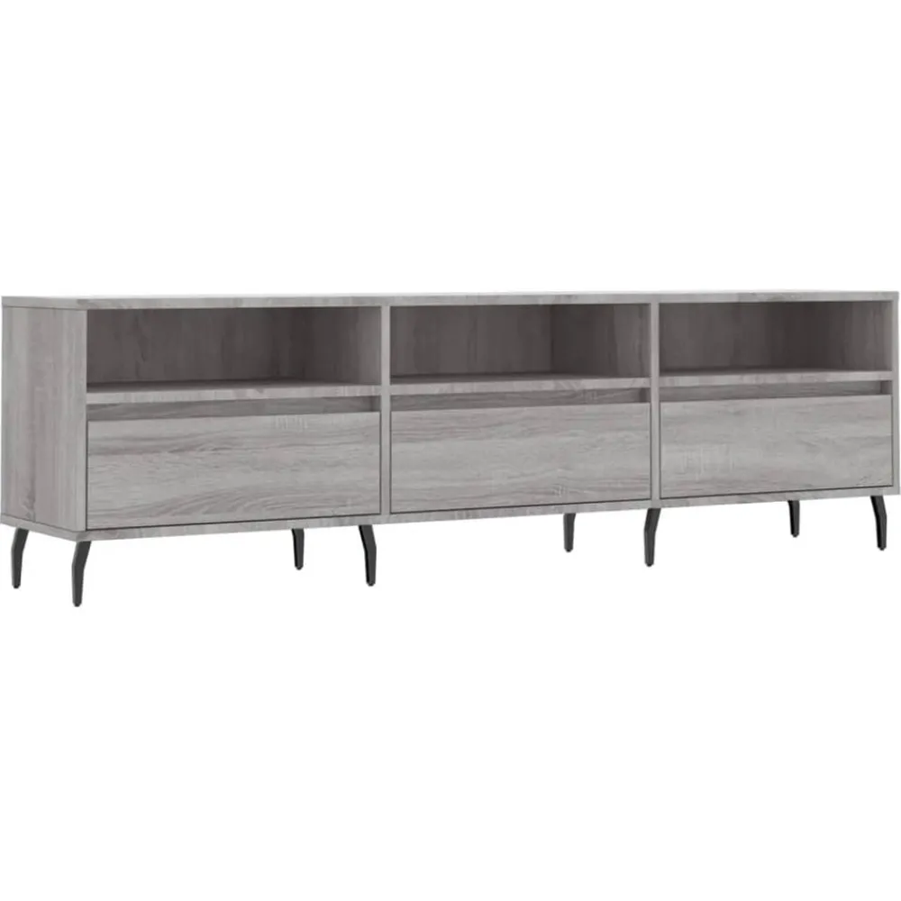 vidaXL Meuble TV 150x30x44,5 cm bois d'ingénierie