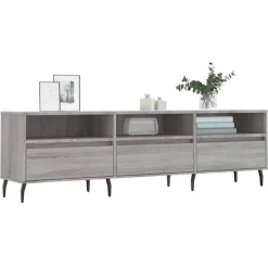 vidaXL Meuble TV 150x30x44,5 cm bois d'ingénierie