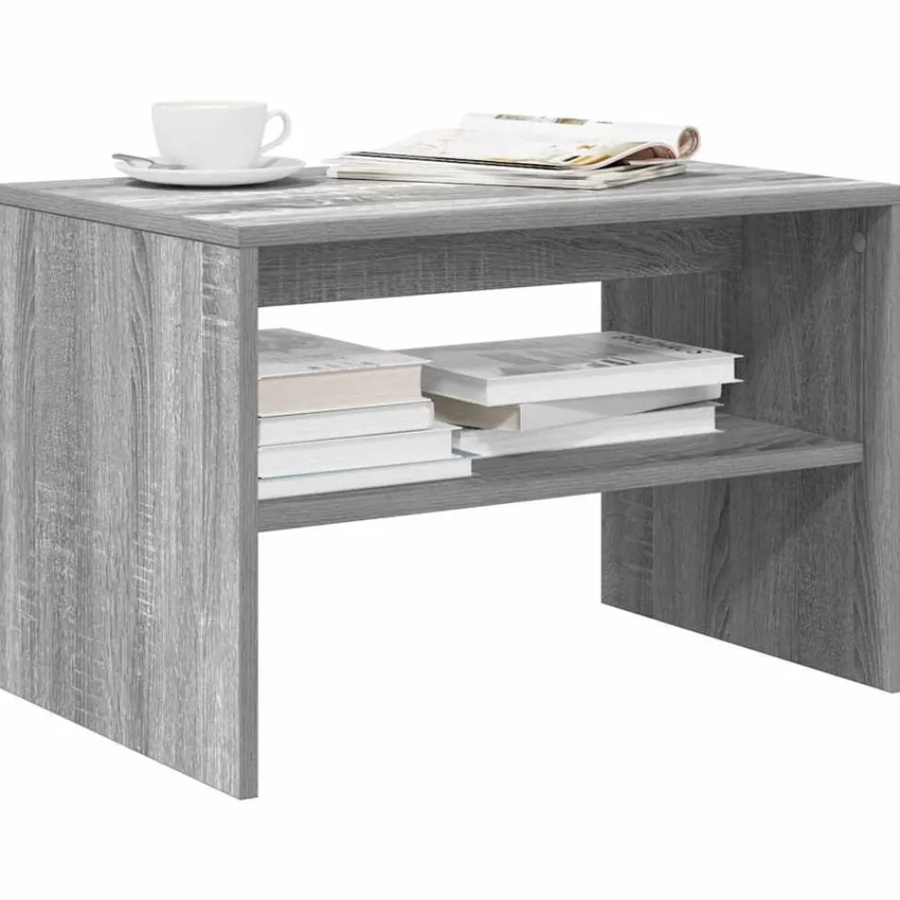 Meubles Tv-vidaXL Meuble TV 60x40x40 cm bois d'ingénierie Sonoma gris
