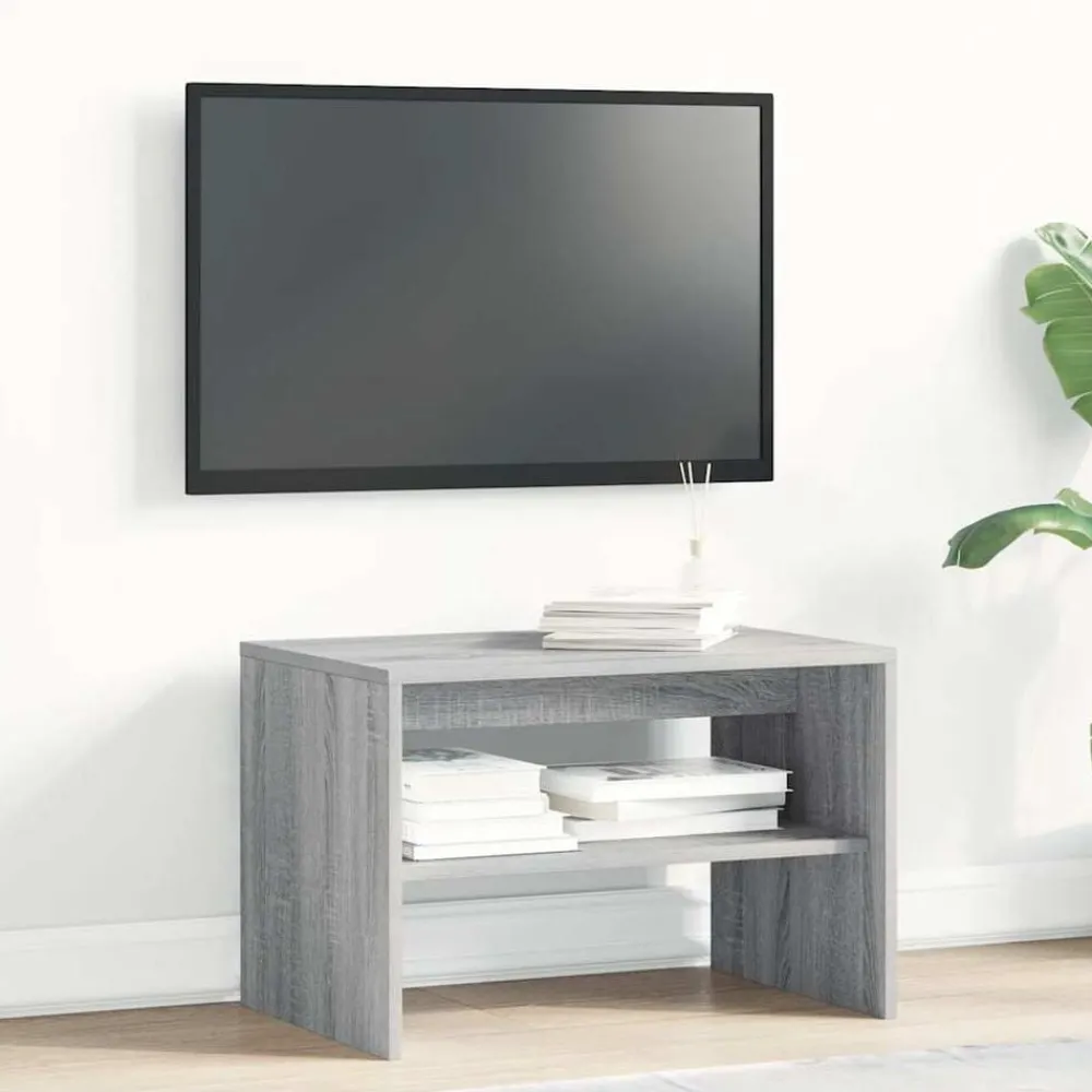 Meubles Tv-vidaXL Meuble TV 60x40x40 cm bois d'ingénierie Sonoma gris