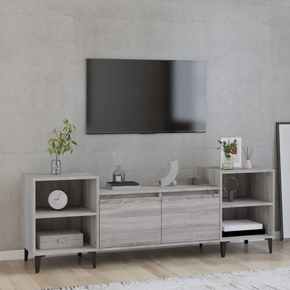 vidaXL Meuble TV 160x35x55 cm Bois d'ingénierie
