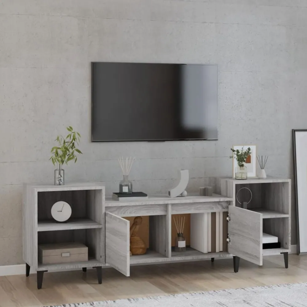 vidaXL Meuble TV 160x35x55 cm Bois d'ingénierie