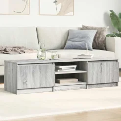 vidaXL Meuble TV 140x40x35,5 cm Bois d'ingénierie