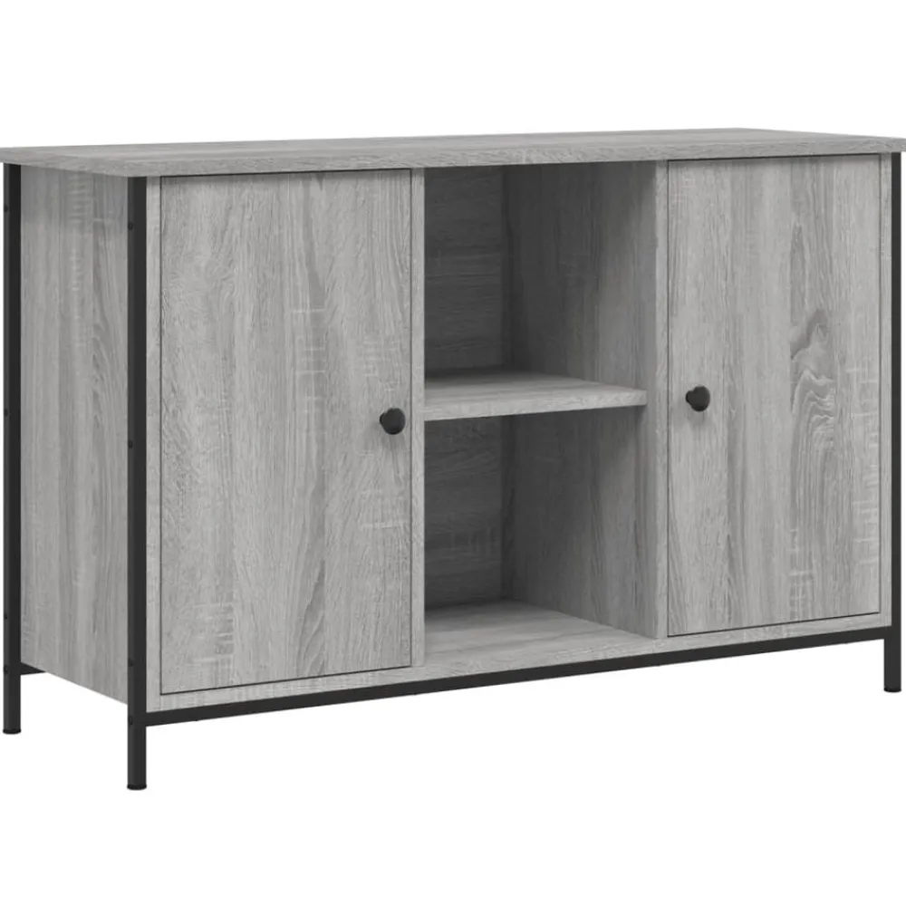 vidaXL Meuble TV 100x35x65 cm bois d'ingénierie