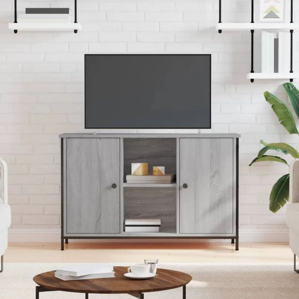 vidaXL Meuble TV 100x35x65 cm bois d'ingénierie
