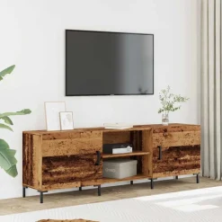 vidaXL Meuble TV 150x30x50 cm bois d'ingénierie