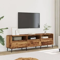 Meubles Tv-vidaXL Meuble TV 150x30x44,5 cm bois d'ingénierie Vieux bois