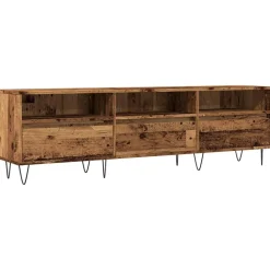 Meubles Tv-vidaXL Meuble TV 150x30x44,5 cm bois d'ingénierie Vieux bois