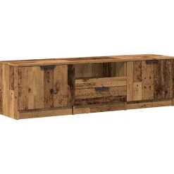 Meubles Tv-vidaXL Meuble TV 140x35x40 cm bois d'ingénierie Vieux bois