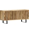 vidaXL Meuble TV 90x30x40 cm Bois de manguier massif