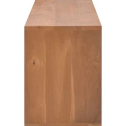 Meubles Tv-vidaXL Meuble TV 110x30x40 cm Bois de teck massif