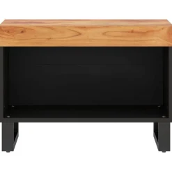 vidaXL Meuble TV 60x33x43,5 cm bois d'acacia massif