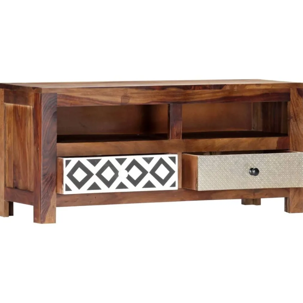 Meubles Tv-vidaXL Meuble TV 90x30x40 cm Bois solide