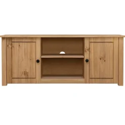 vidaXL Meuble TV 120x40x50 cm Bois de pin massif Gamme Panama
