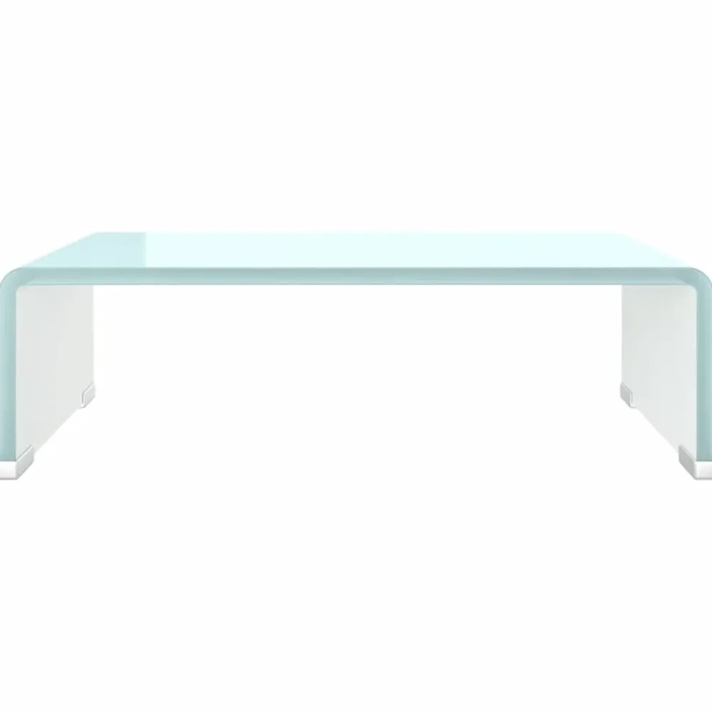Meubles Tv-vidaXL Meuble TV/Support pour moniteur 40x25x11 cm verre Vert