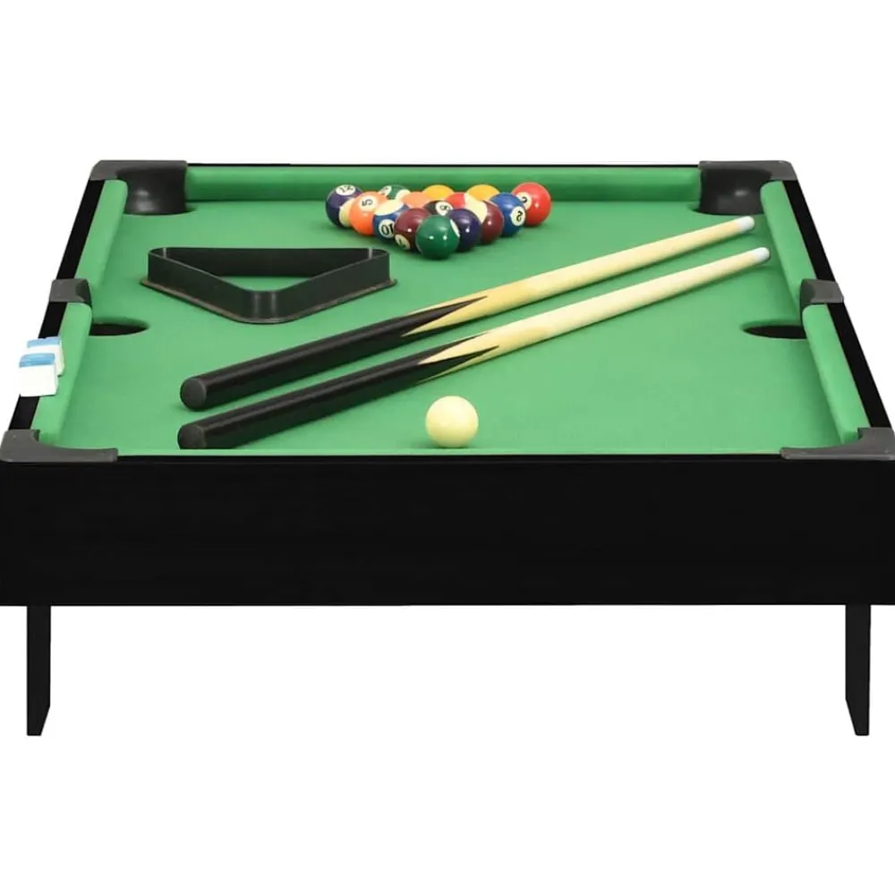 vidaXL Mini table de billard 3 pieds 92x52x19 cm