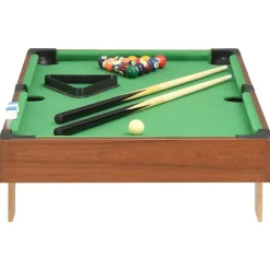 vidaXL Mini table de billard 3 pieds 92x52x19 cm