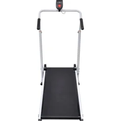 Entraînement & Fitness-vidaXL Mini tapis roulant pliable 93 x 36 cm Noir