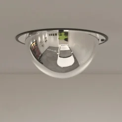 Signalétique-vidaXL Miroir de circulation bombé Ø40 cm Acrylique