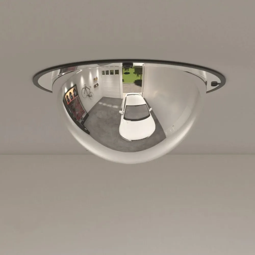 Signalétique-vidaXL Miroir de circulation bombé Ø40 cm Acrylique