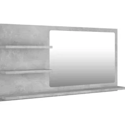 vidaXL Miroir de salle de bain bois d’ingénierie