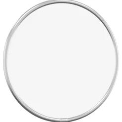 Décorations-vidaXL Miroir mural é Ø 20 cm Rond Argent