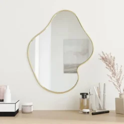 Décorations-vidaXL Miroir mural 50x40 cm Doré
