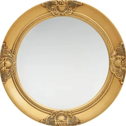 Décorations-vidaXL Miroir mural style baroque 50 cm Doré