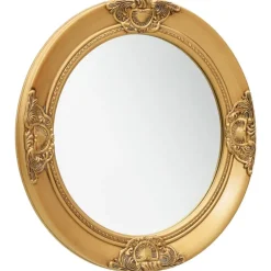 Décorations-vidaXL Miroir mural style baroque 50 cm Doré
