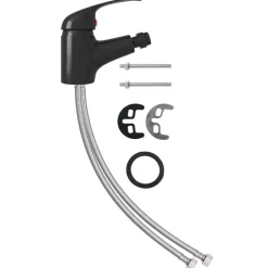 vidaXL Mitigeur de bidet de salle de bain 13x12 cm