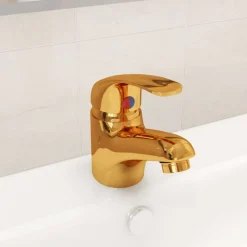 vidaXL Mitigeur de lavabo 13x10 cm