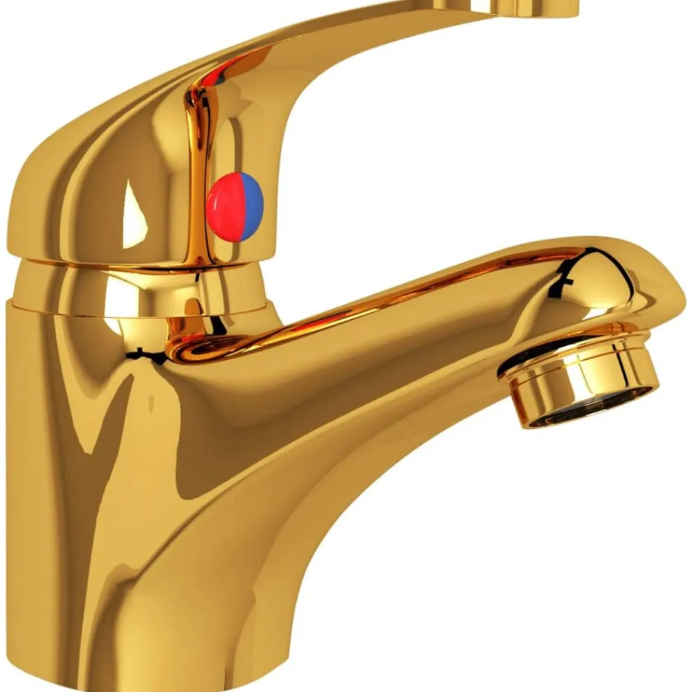 vidaXL Mitigeur de lavabo 13x10 cm